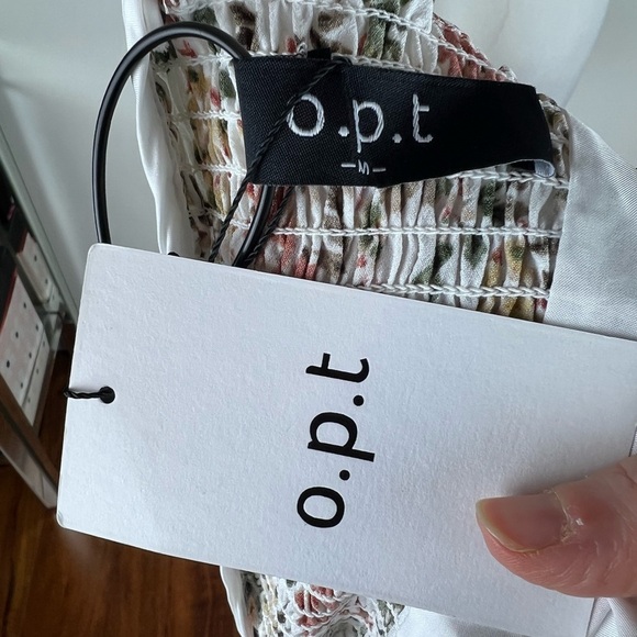 NWT Anthropologie OPT Jana Floral Midi Dress Size M - Picture 5 of 6